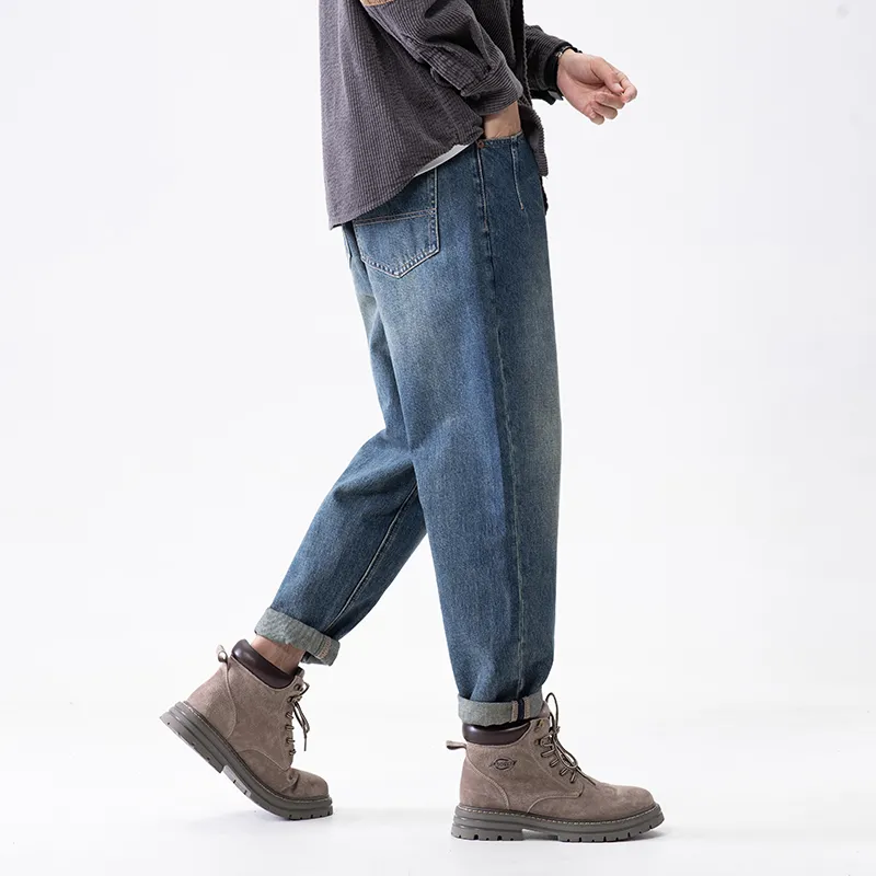FAIRWHALE Jeans Unisex Light Blue-6
