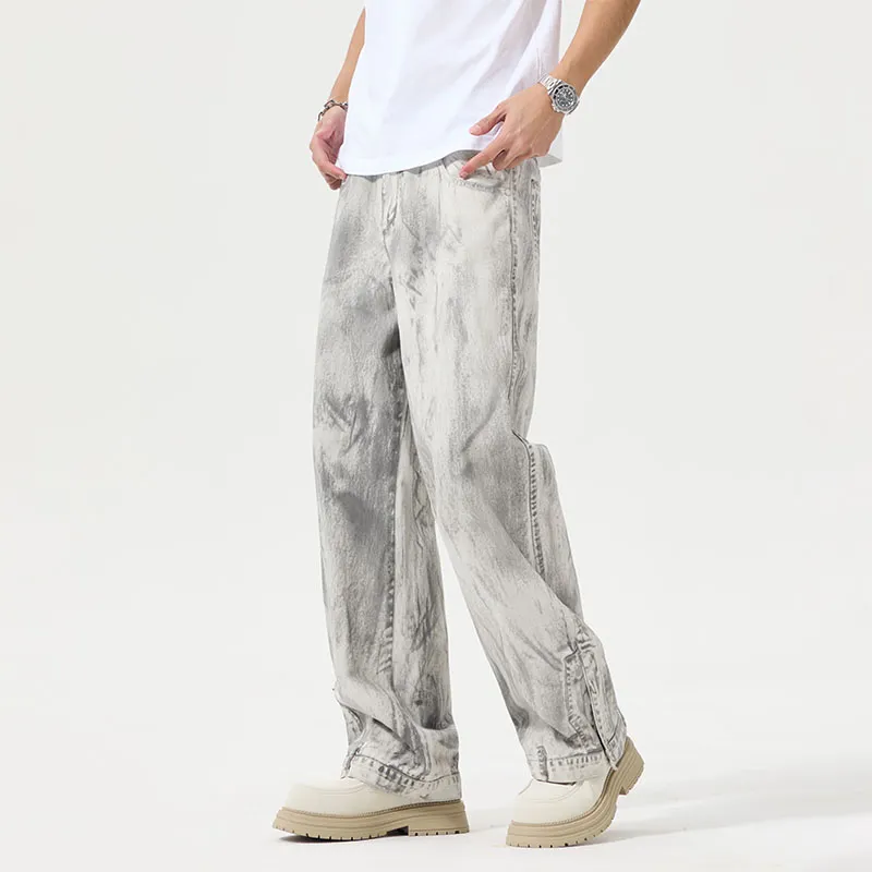 FAIRWHALE Jeans Unisex White-5