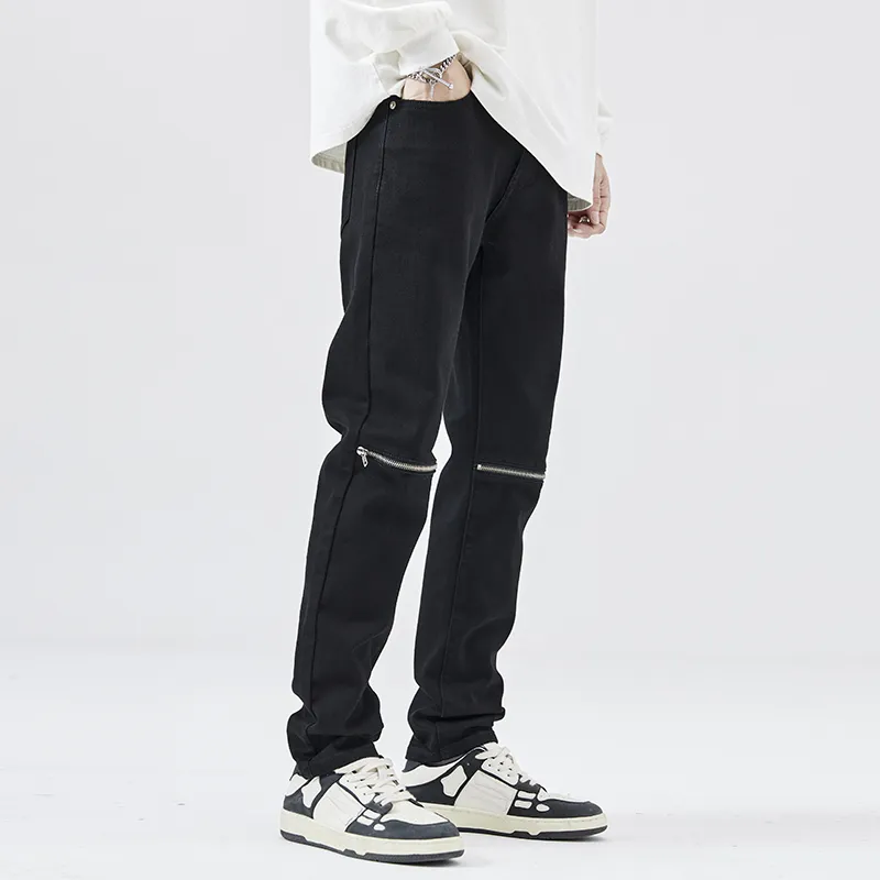 FAIRWHALE Jeans Unisex Black-7