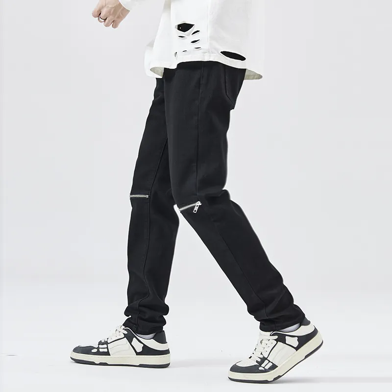 FAIRWHALE Jeans Unisex Black-5
