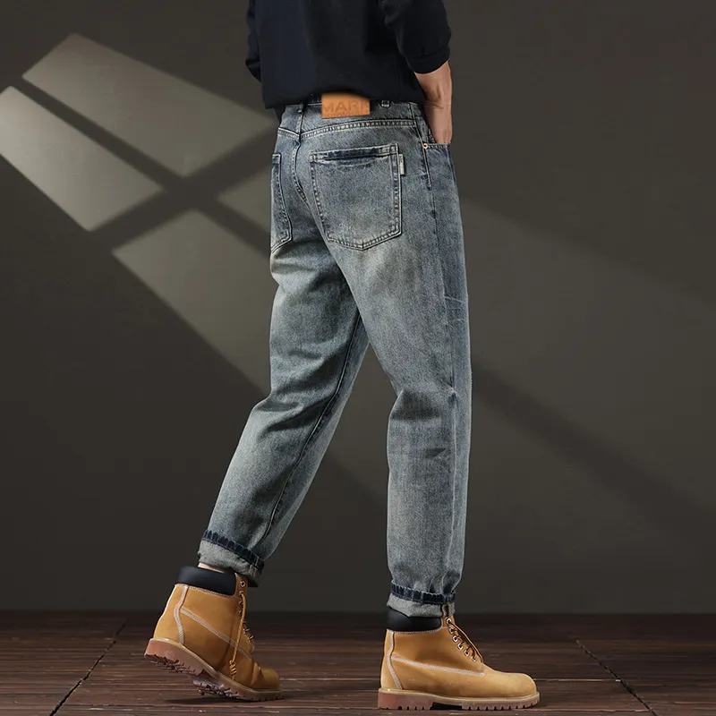FAIRWHALE Jeans Unisex Light Blue-6
