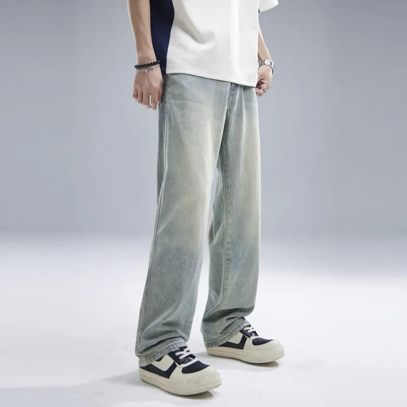 FAIRWHALE Jeans Unisex Light Blue-3