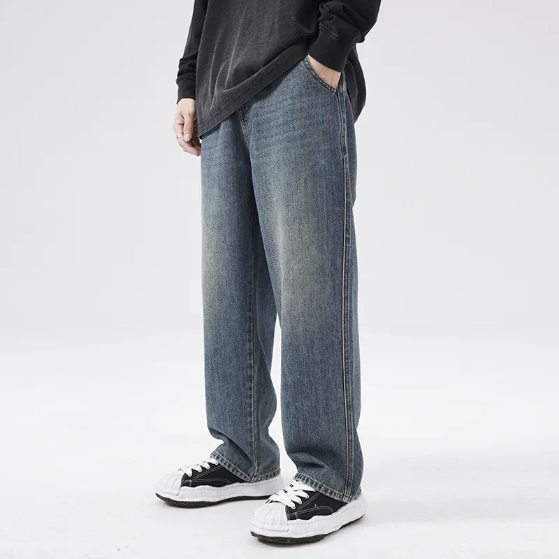 FAIRWHALE Jeans Unisex Light Blue-4