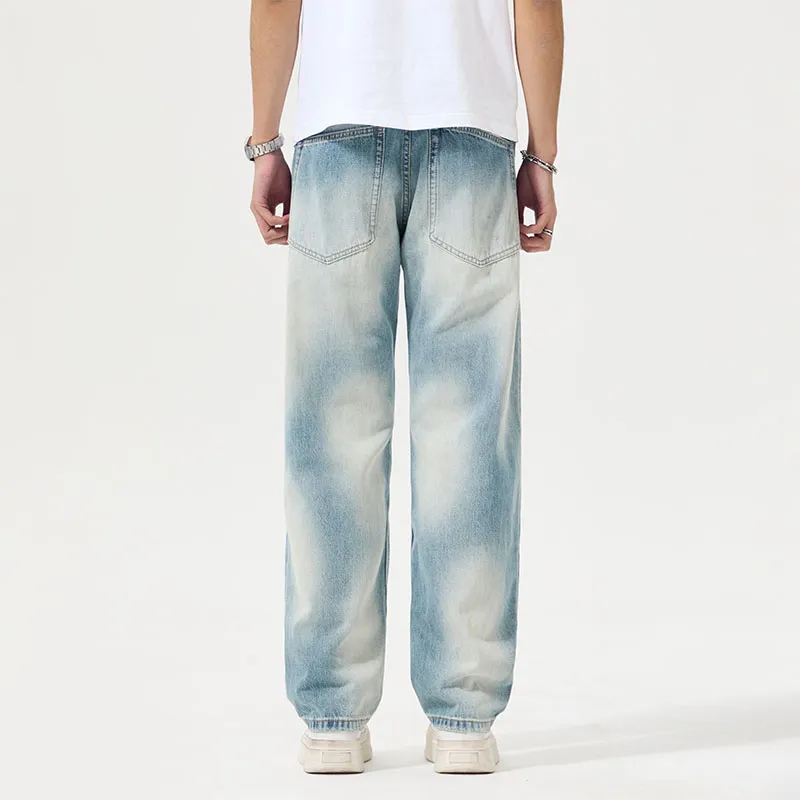 FAIRWHALE Jeans Unisex Light Blue-7