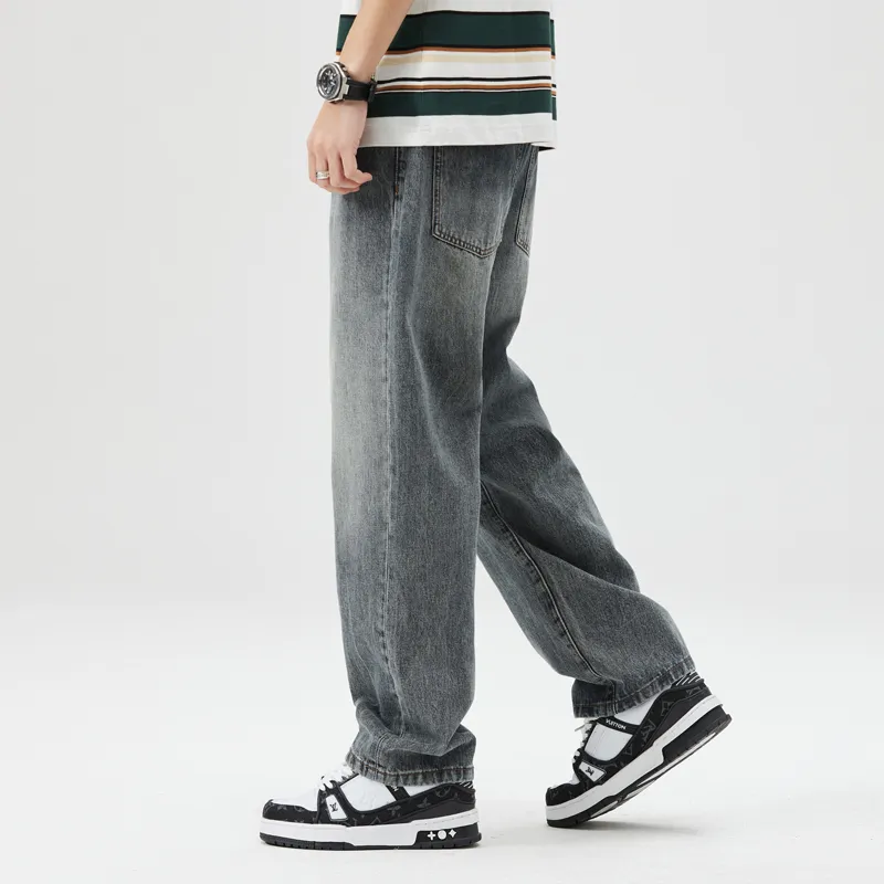 FAIRWHALE Jeans Unisex Light Gray-4