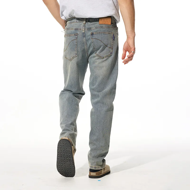 FAIRWHALE Jeans Unisex Light Blue-6