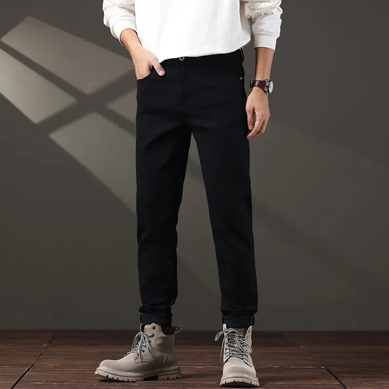 FAIRWHALE Jeans Unisex Black-4
