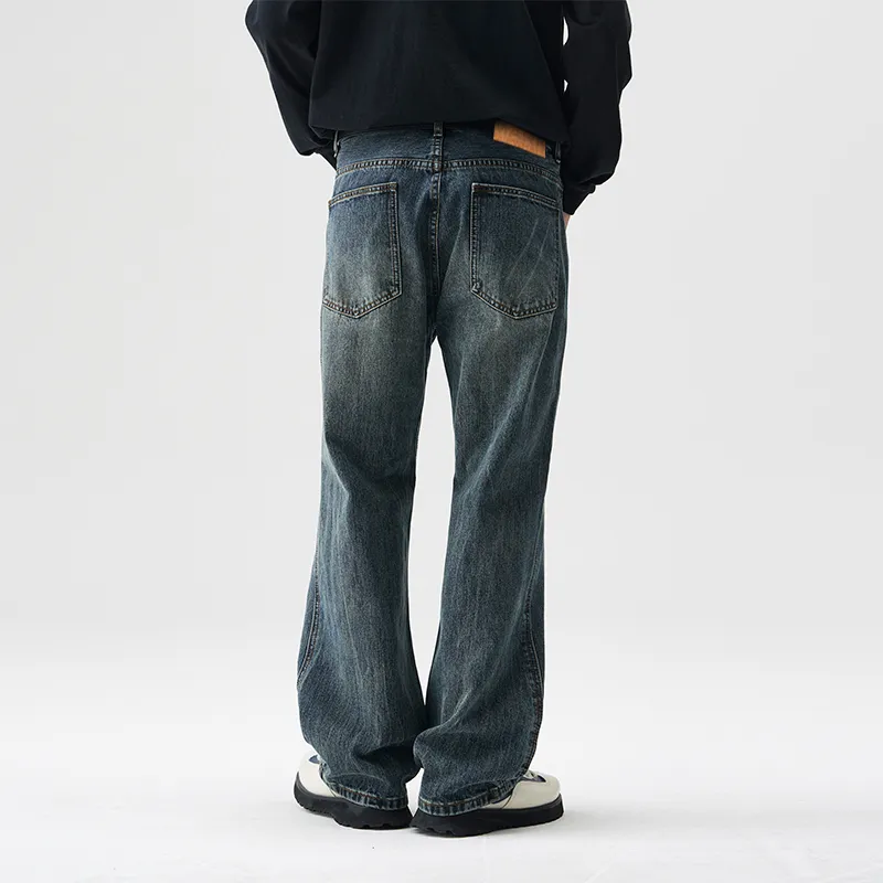 FAIRWHALE Jeans Unisex Denim Blue-7