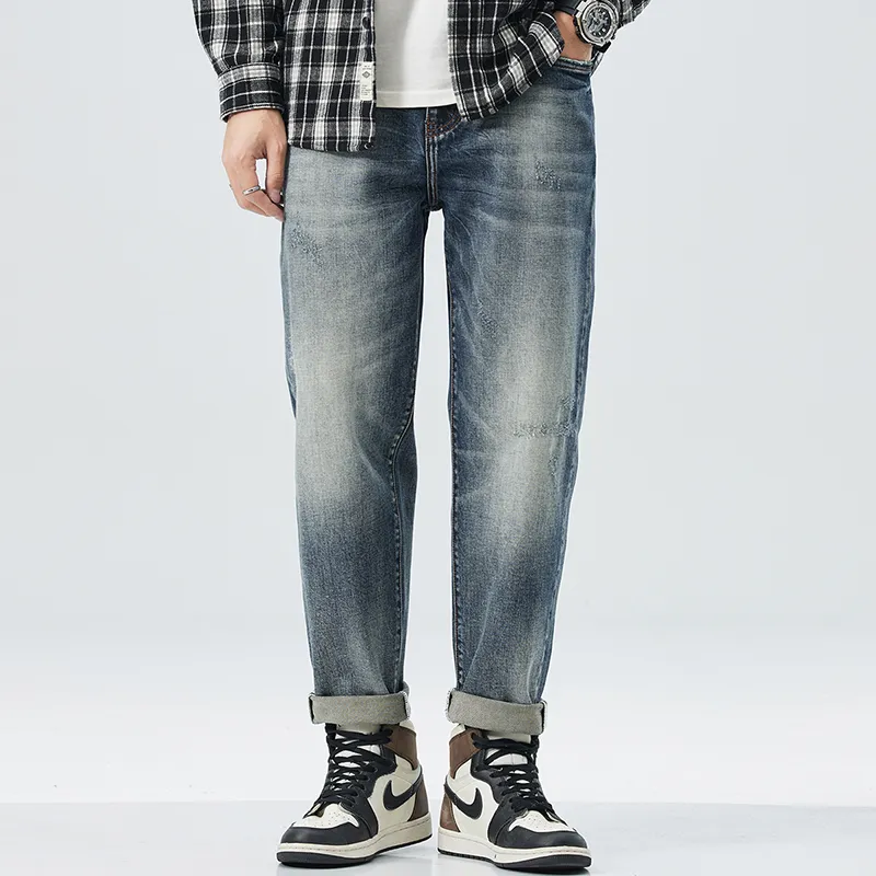 FAIRWHALE Jeans Unisex Blue-2