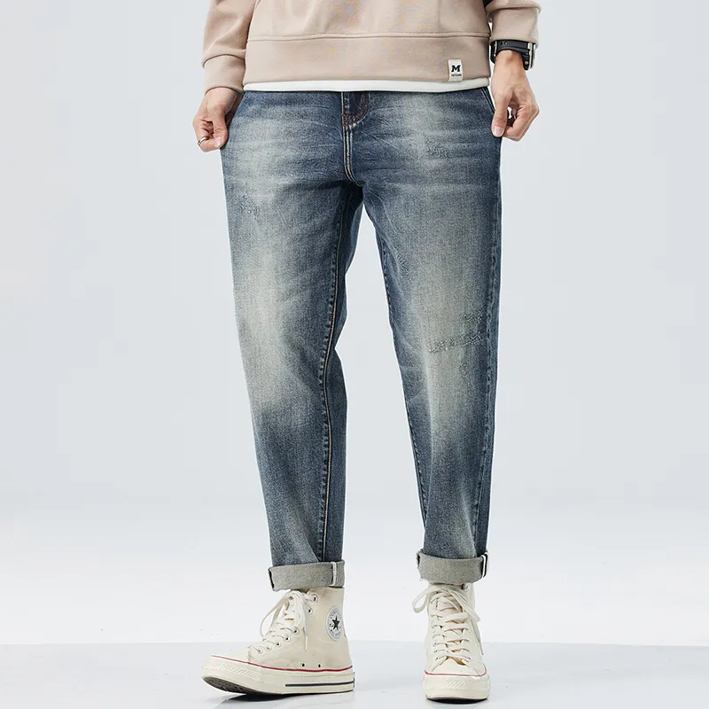 FAIRWHALE Jeans Unisex Blue-5