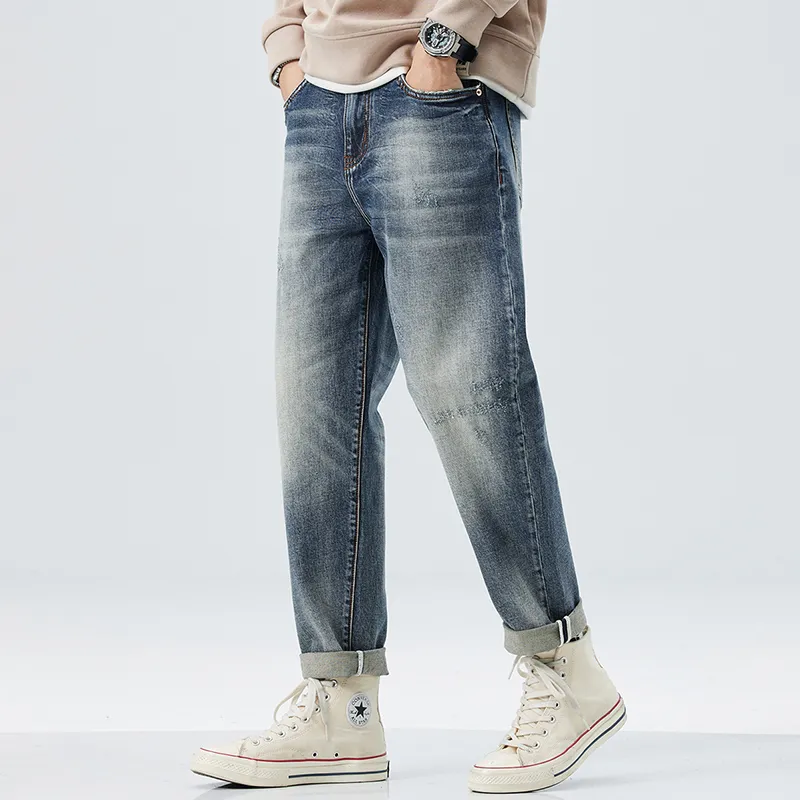 FAIRWHALE Jeans Unisex Blue-3