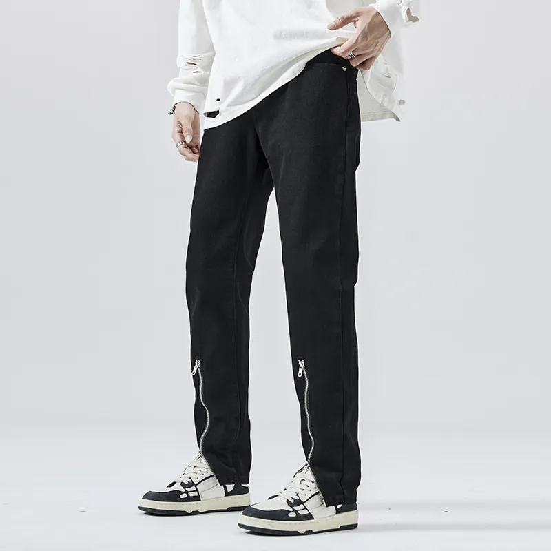FAIRWHALE Jeans Unisex Black-6
