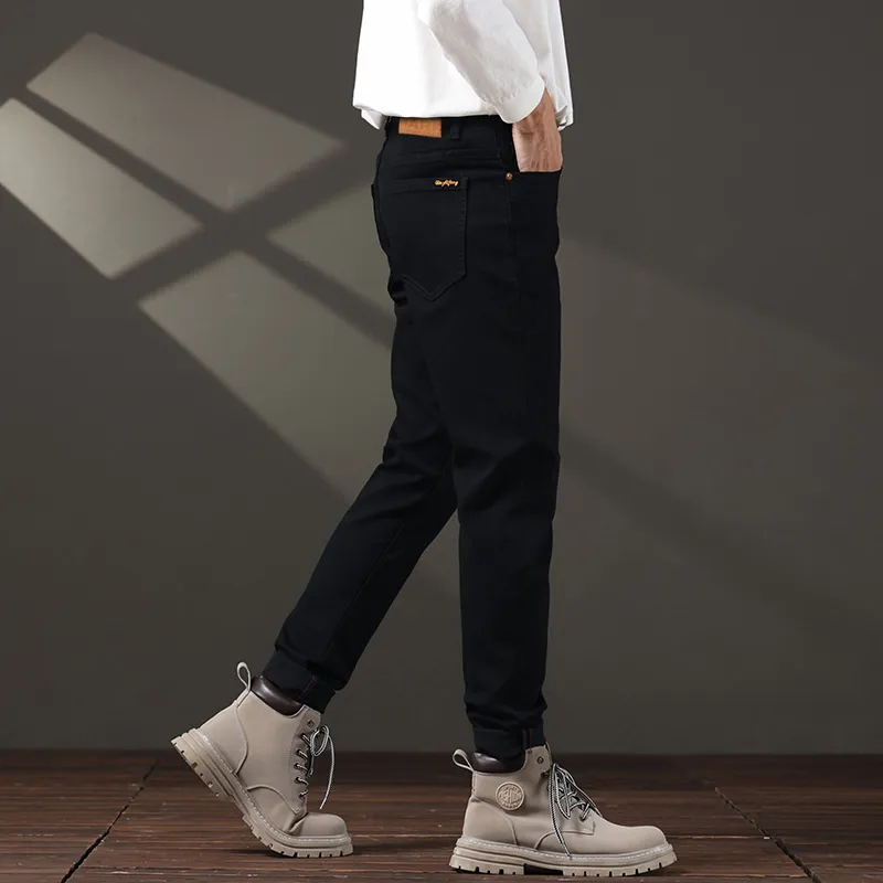 FAIRWHALE Jeans Unisex Black-7