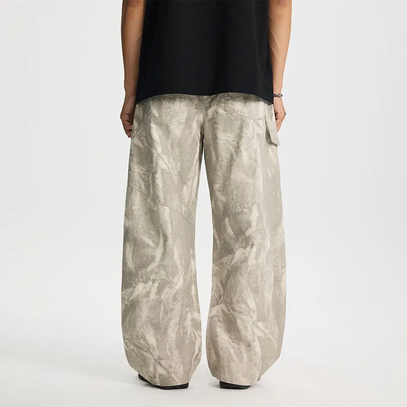 FAIRWHALE Casual Pants Unisex White-7