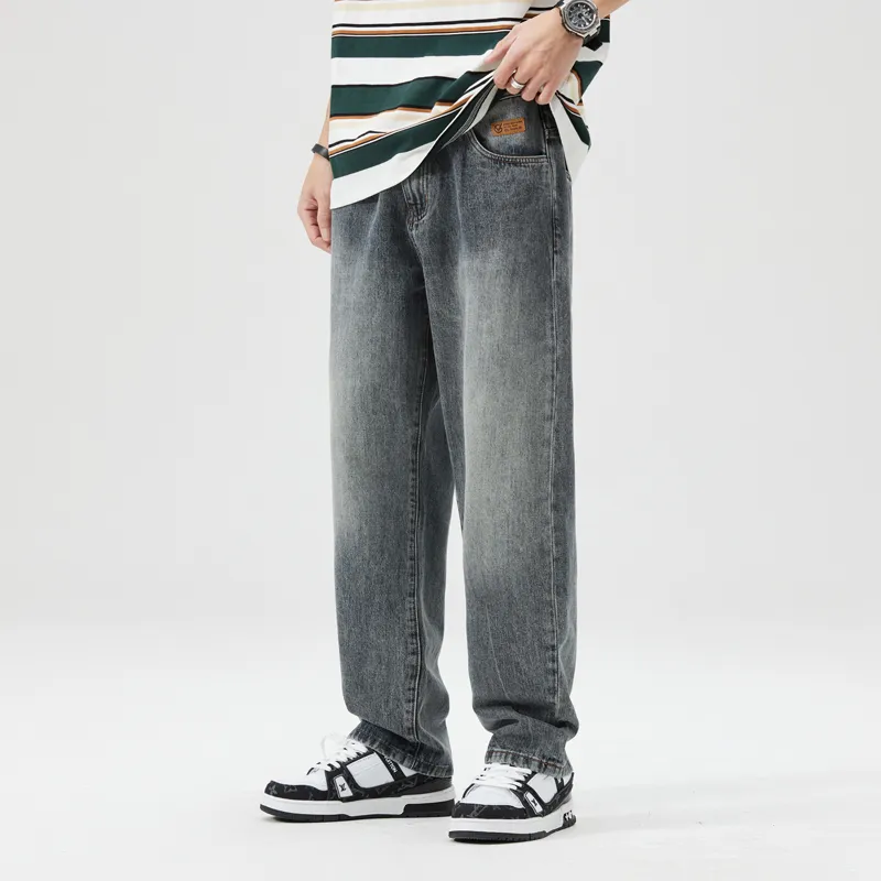FAIRWHALE Jeans Unisex Light Gray-3