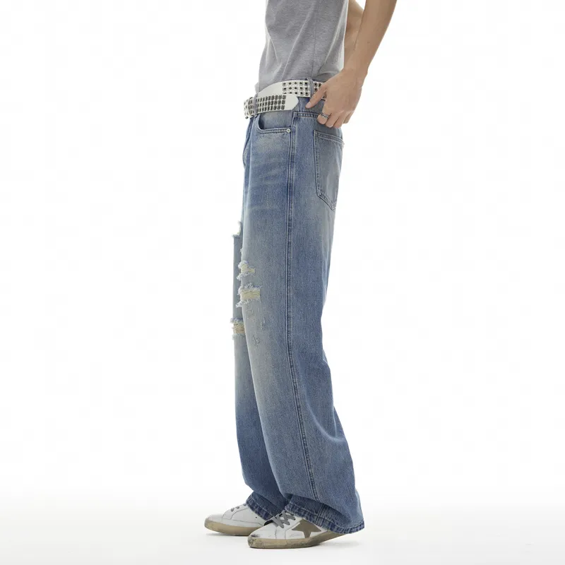 FAIRWHALE Jeans Unisex Gradient Blue-6