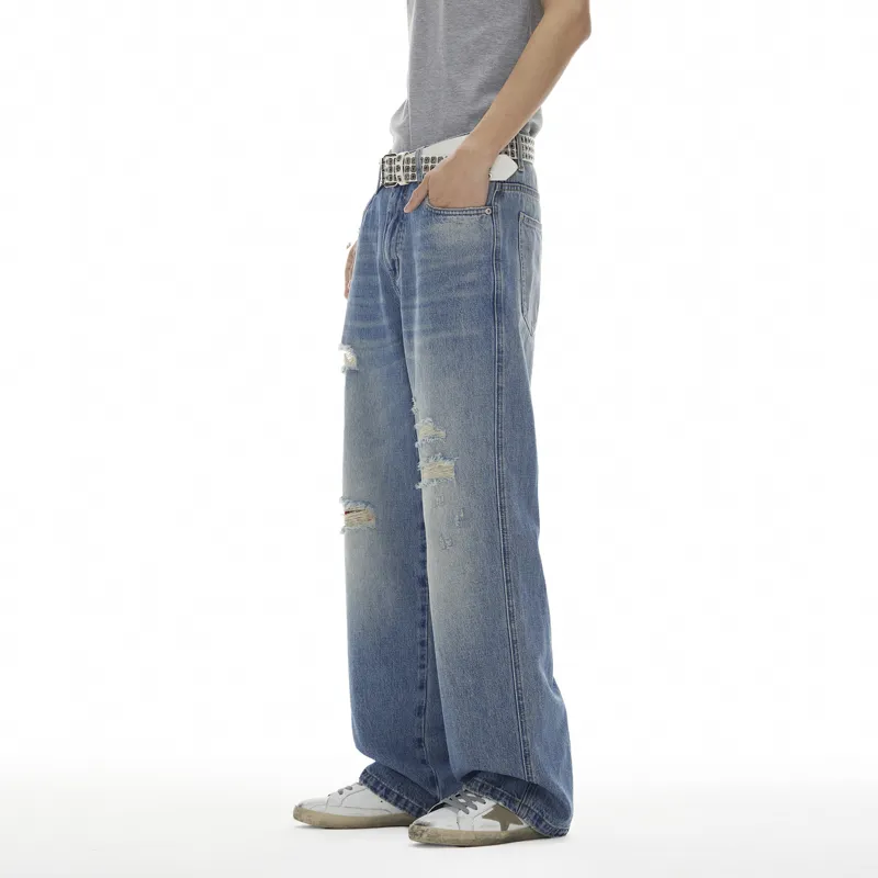 FAIRWHALE Jeans Unisex Gradient Blue-5
