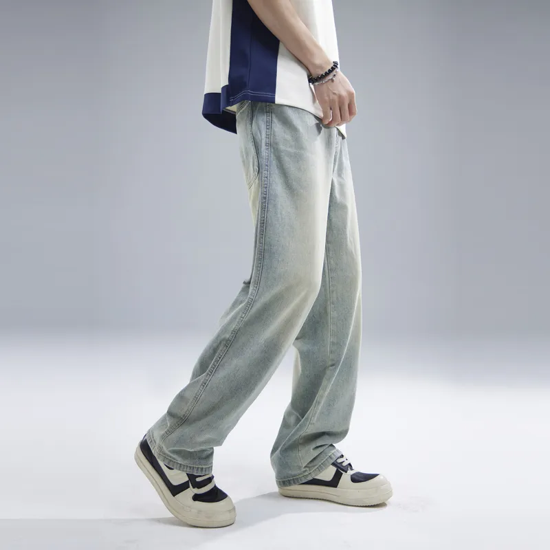 FAIRWHALE Jeans Unisex Light Blue-4