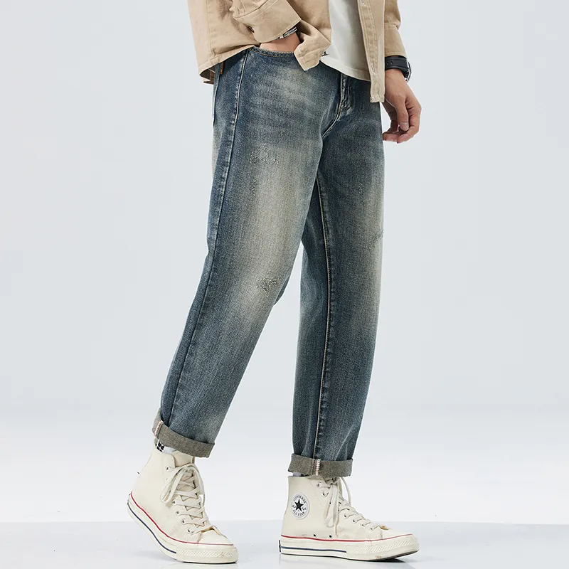 FAIRWHALE Harem Pants Unisex Light Blue-6