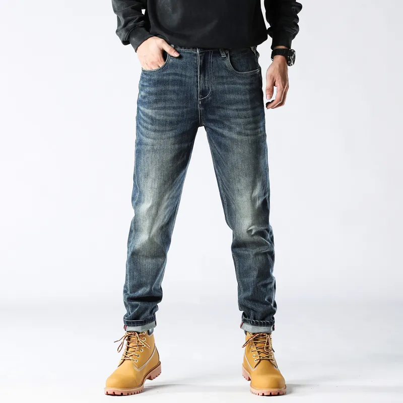 FAIRWHALE Jeans Unisex Light Blue-6