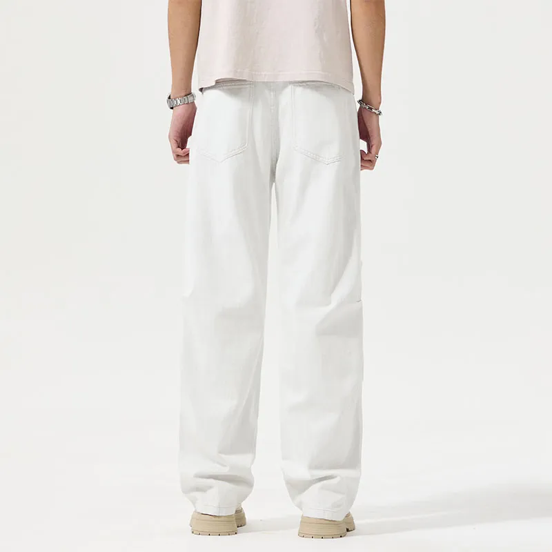 FAIRWHALE Jeans Unisex White-7