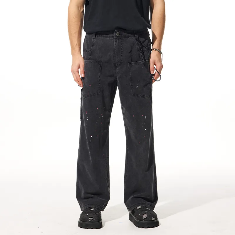FAIRWHALE Jeans Unisex Black-5
