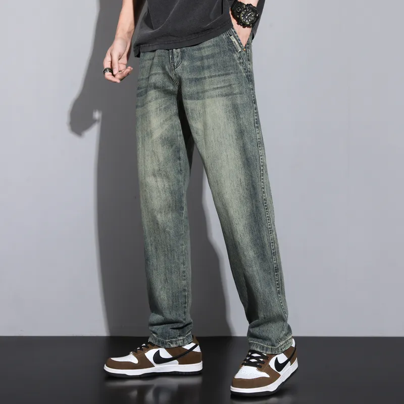 FAIRWHALE Harem Pants Unisex Light Blue-4