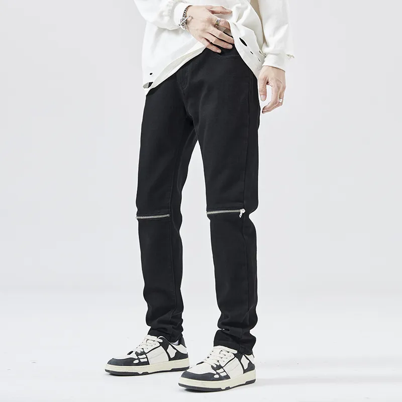 FAIRWHALE Jeans Unisex Black-4