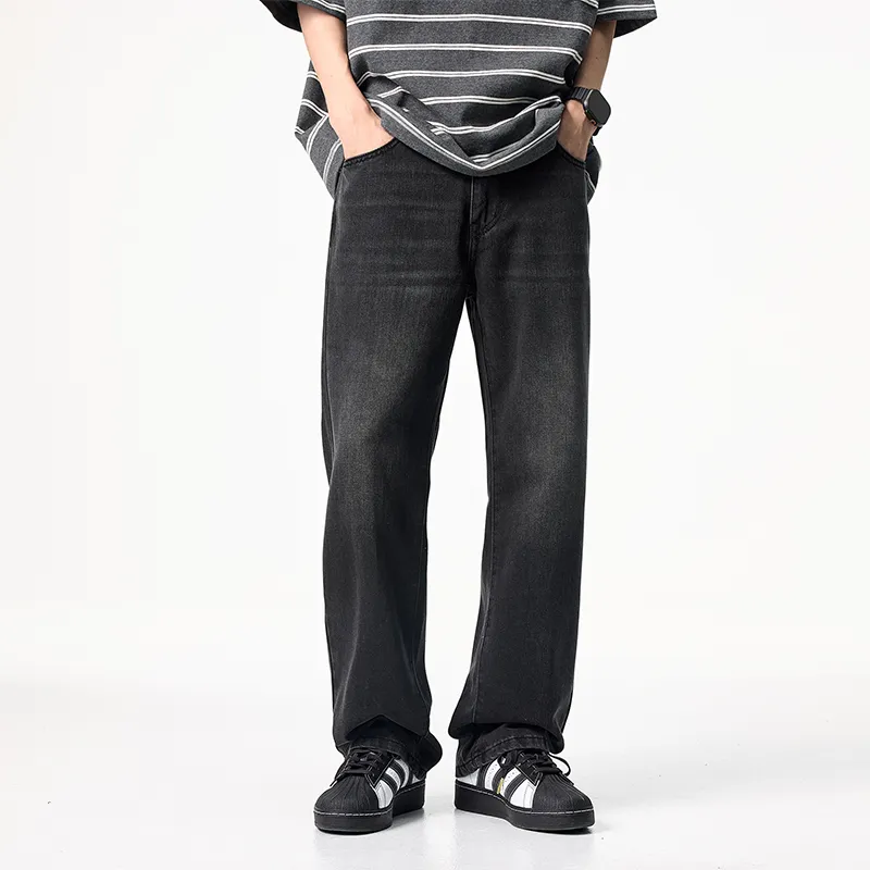 FAIRWHALE Jeans Unisex Black-2
