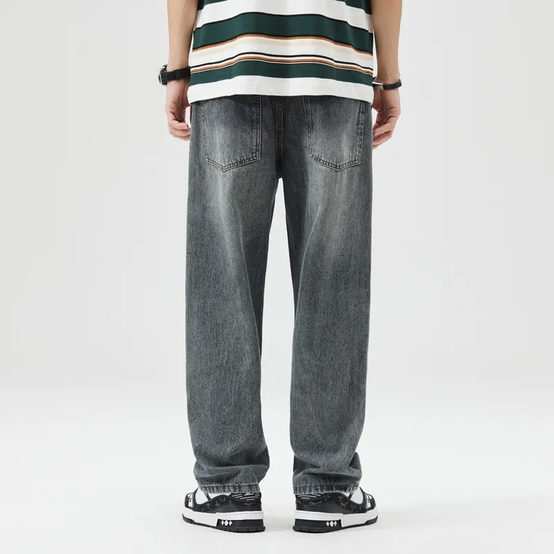 FAIRWHALE Jeans Unisex Light Gray-7