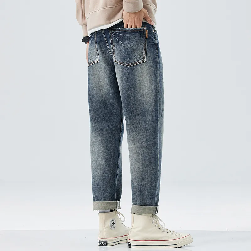 FAIRWHALE Jeans Unisex Blue-7