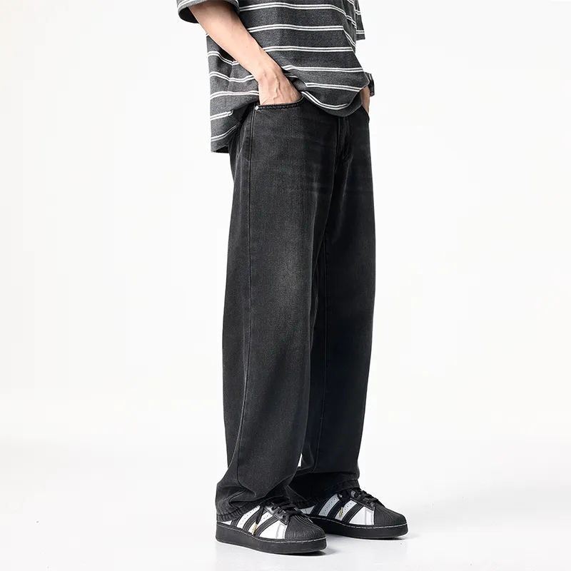 FAIRWHALE Jeans Unisex Black-7