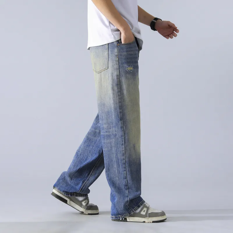 FAIRWHALE Jeans Unisex Gradient Blue-6