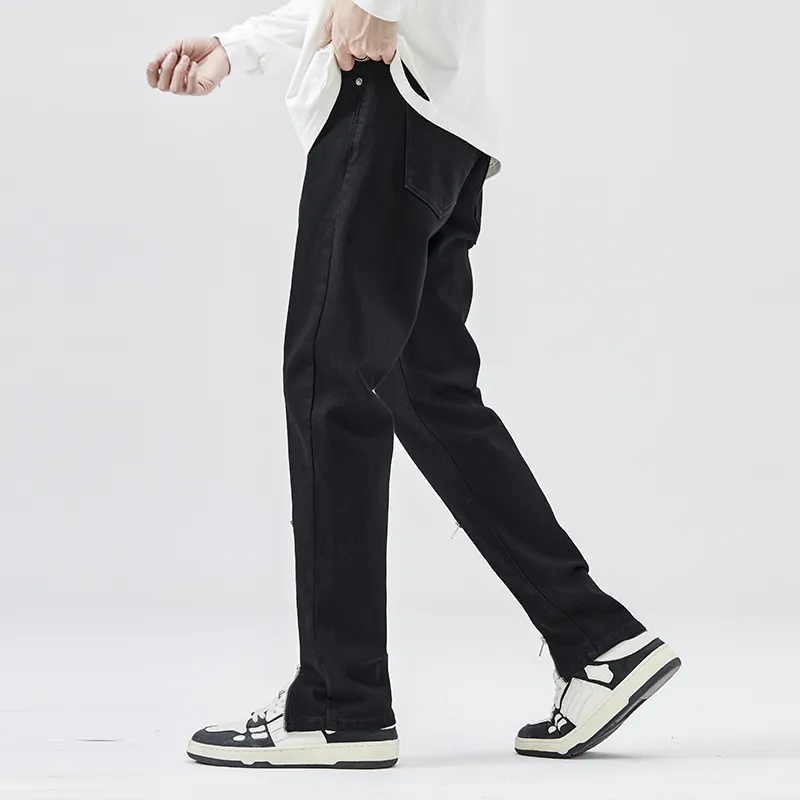 FAIRWHALE Jeans Unisex Black-5
