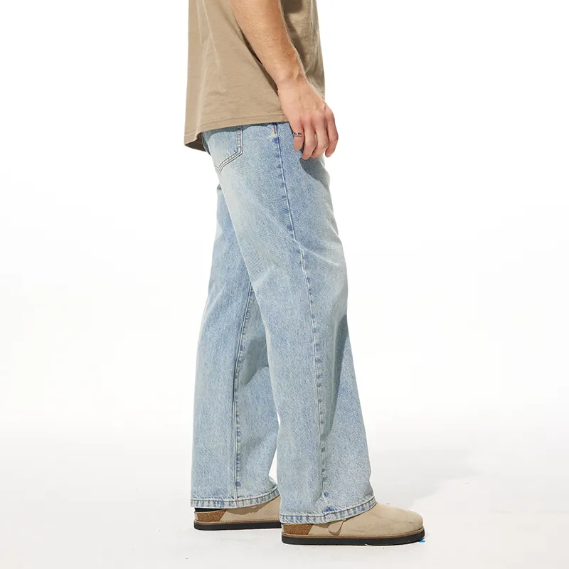 FAIRWHALE Jeans Unisex Light Blue-7