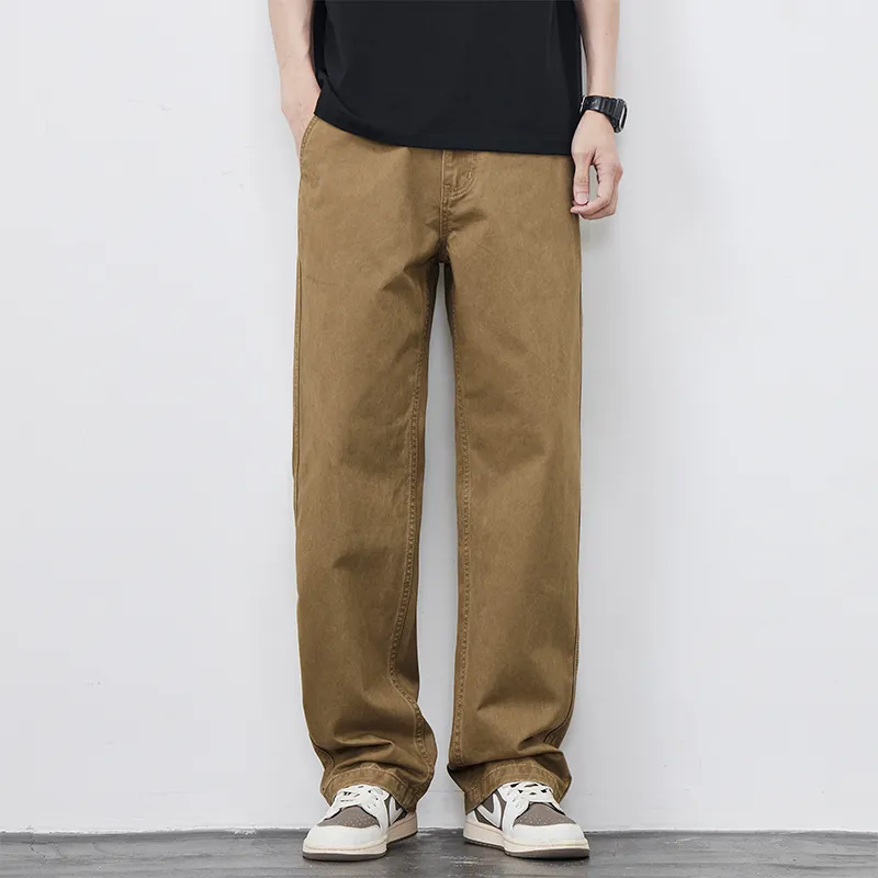 FAIRWHALE Jeans Unisex Khaki-7