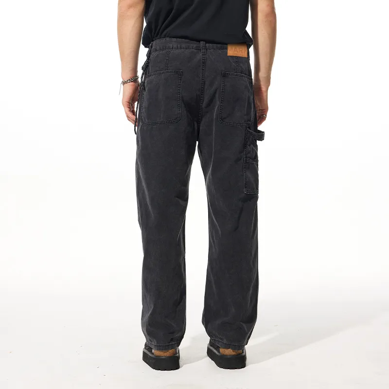 FAIRWHALE Jeans Unisex Black-4