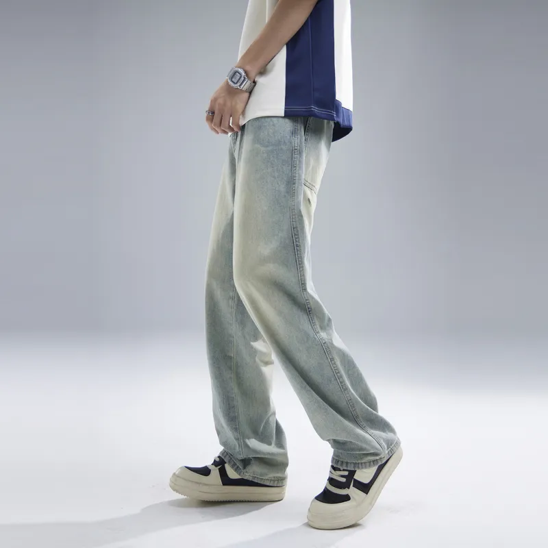 FAIRWHALE Jeans Unisex Light Blue-6