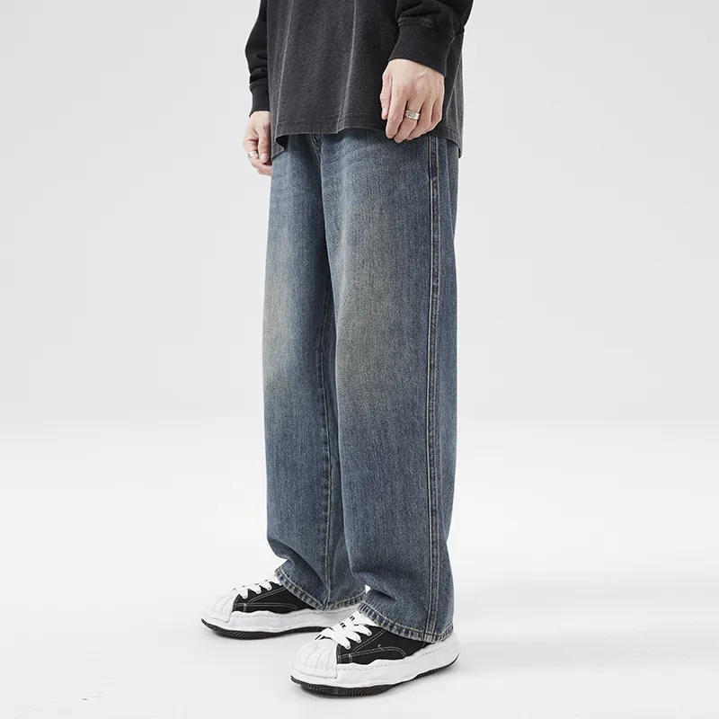 FAIRWHALE Jeans Unisex Light Blue-2