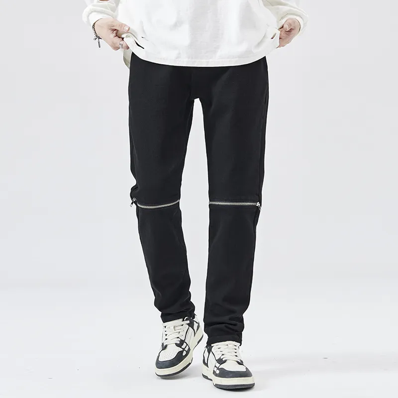 FAIRWHALE Jeans Unisex Black-3