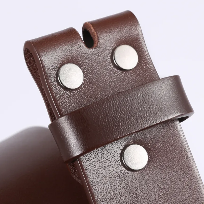 CATELLES Top Grain Cow Leather Leather Belts Men's 3.8cm-10