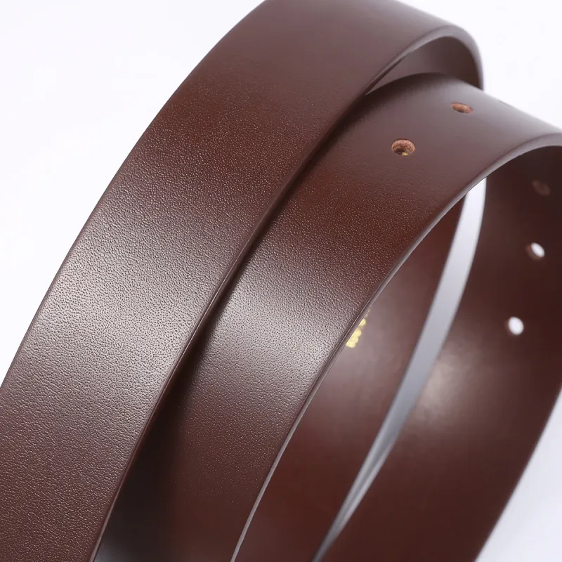 CATELLES Top Grain Cow Leather Leather Belts Men's 3.8cm-12