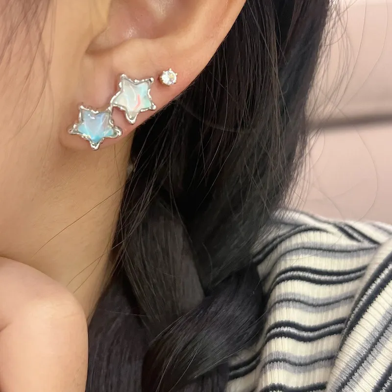 PAYMERY Alloy Stud Earrings Women's-4