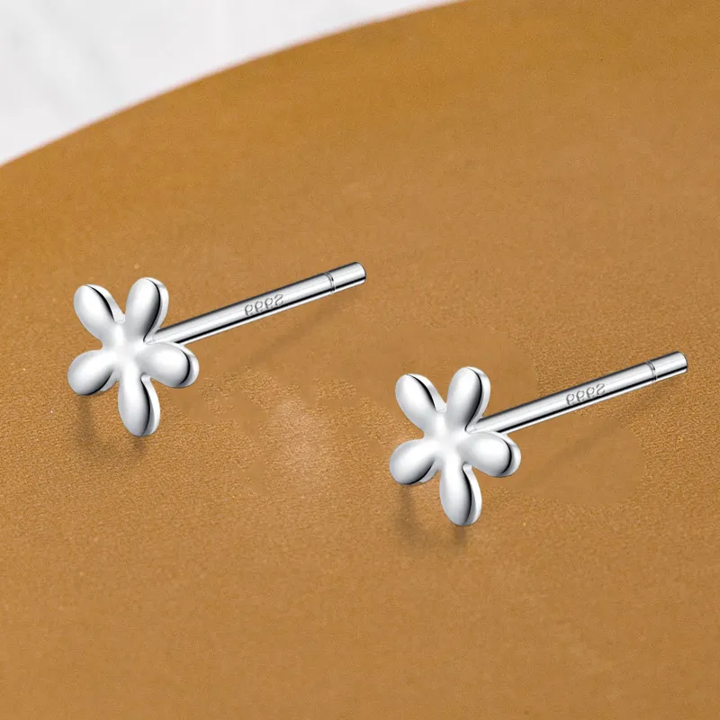 PAYMERY S999 Fine Silver Stud Earrings Women's-2