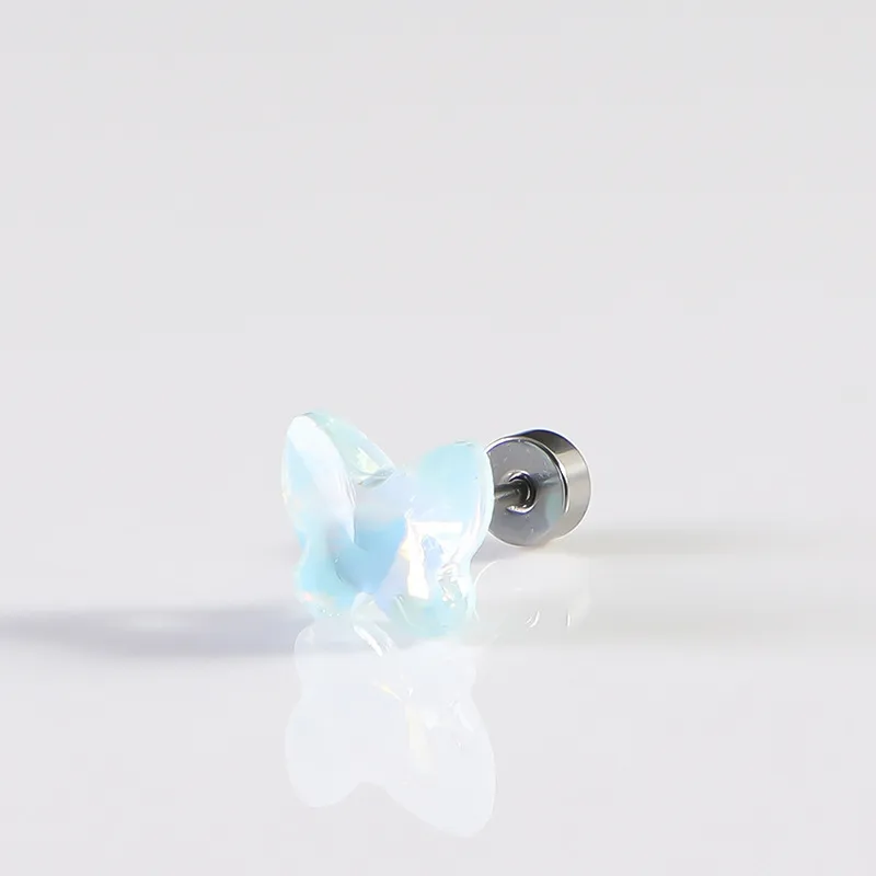 PAYMERY Titanium Steel Stud Earrings Unisex-11