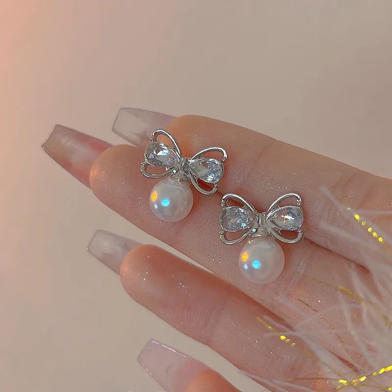 PAYMERY Zircon Earrings Women's-2