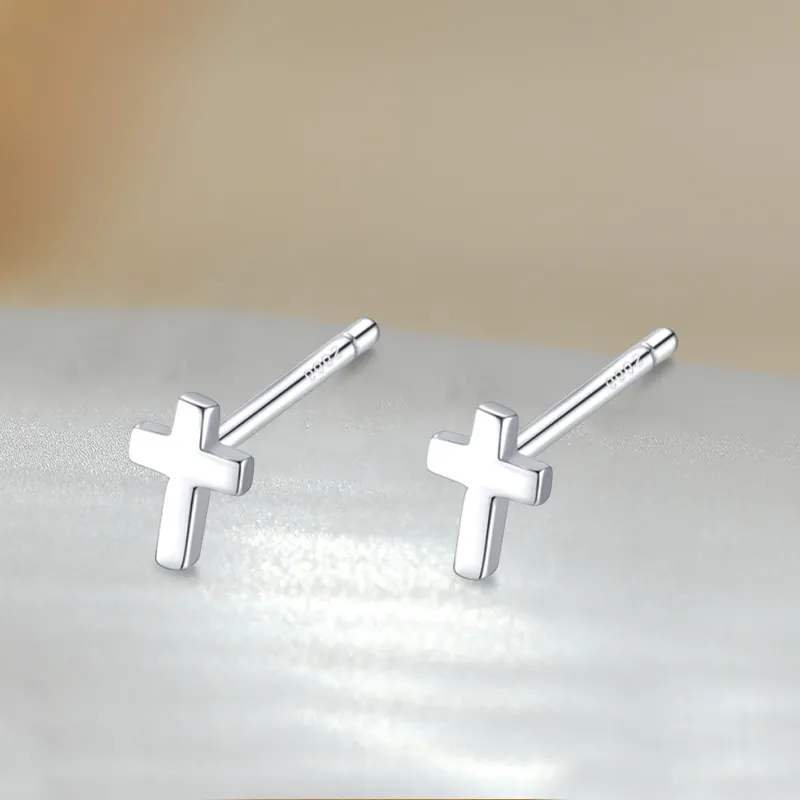 PAYMERY S999 Fine Silver Stud Earrings Women's-2