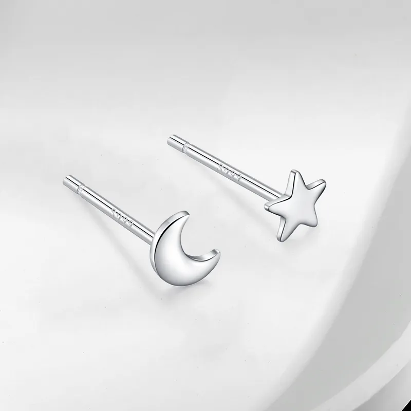 PAYMERY S999 Fine Silver Stud Earrings Women's-2