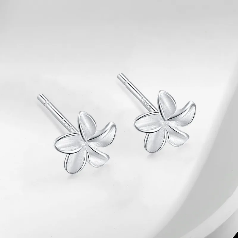 PAYMERY S999 Fine Silver Stud Earrings Women's-1