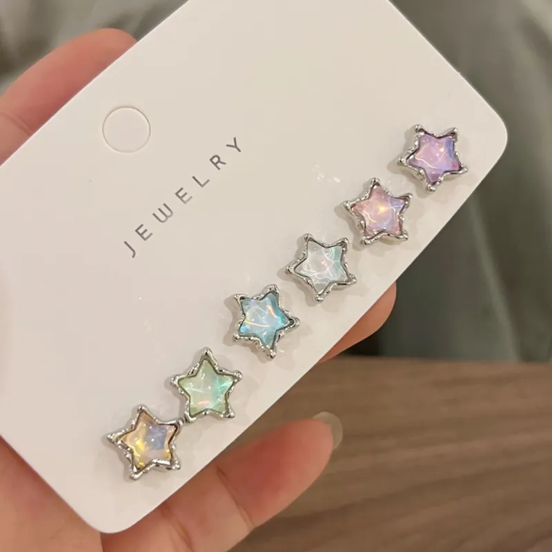 PAYMERY Alloy Stud Earrings Women's-2